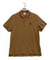 BURBERRY LONDON（バーバリーロンドン）の古着「TB刺繍ロゴポロシャツ」｜ブラウン