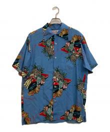 Aloha Blossom（アロハブロッサム）の古着「アロハシャツ」｜スカイブルー