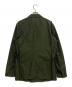 CABaN (キャバン) コットンシャンブレー ダブルブレストジャケット オリーブ サイズ:L：16000円
