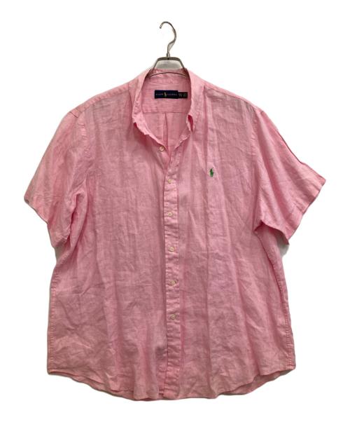 RALPH LAUREN（ラルフローレン）RALPH LAUREN (ラルフローレン) リネンシャツ ピンク サイズ:XXLの古着・服飾アイテム