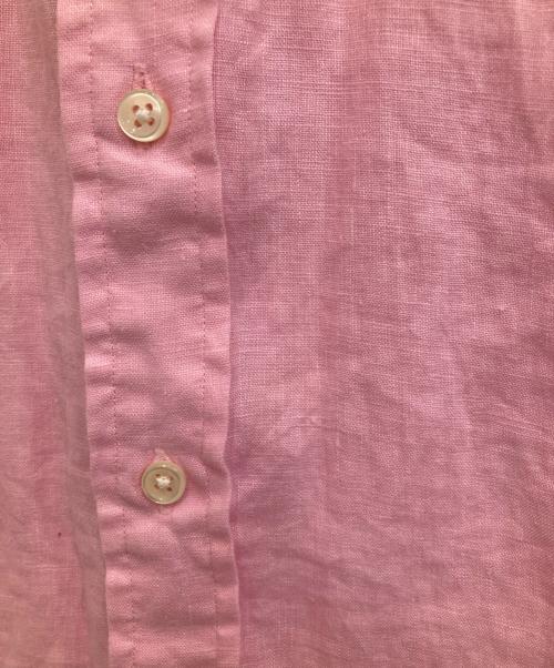 RALPH LAUREN（ラルフローレン）RALPH LAUREN (ラルフローレン) リネンシャツ ピンク サイズ:XXLの古着・服飾アイテム