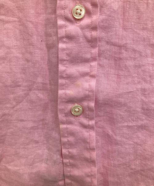 RALPH LAUREN（ラルフローレン）RALPH LAUREN (ラルフローレン) リネンシャツ ピンク サイズ:XXLの古着・服飾アイテム