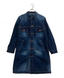 Ripo trenta anni（リポトレンタアンニ）の古着「長袖ワンピース」｜ブルー