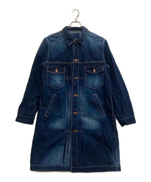 Ripo trenta anni（リポトレンタアンニ）Ripo trenta anni (リポトレンタアンニ) 長袖ワンピース ブルー サイズ:Lの古着・服飾アイテム