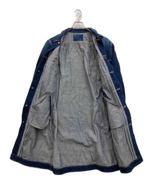 Ripo trenta anni（リポトレンタアンニ）Ripo trenta anni (リポトレンタアンニ) 長袖ワンピース ブルー サイズ:Lの古着・服飾アイテム