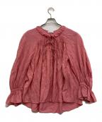 near.nipponニアーニッポン）の古着「長袖ブラウス」｜ピンク