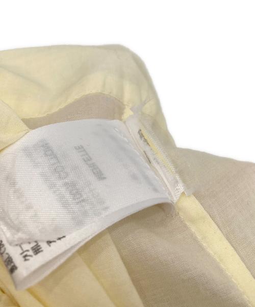 merlette（マーレット）Merlette (マーレット) バックリボンクロップドブラウス イエロー サイズ:Sの古着・服飾アイテム