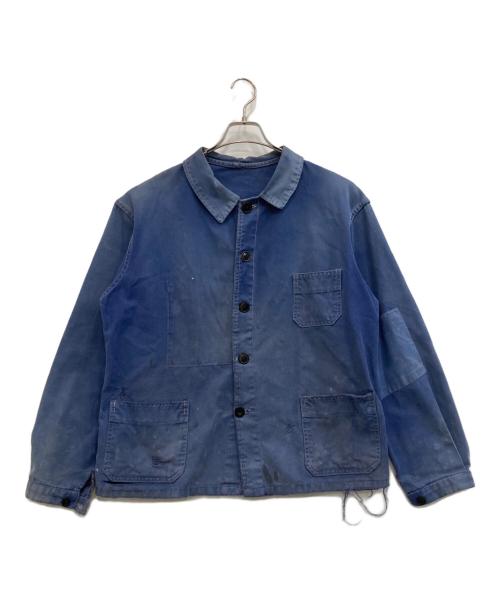 VINTAGE（ヴィンテージ）VINTAGE (ヴィンテージ) モールスキンジャケット ブルー サイズ:Fの古着・服飾アイテム