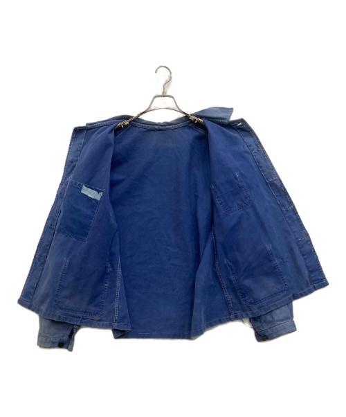 VINTAGE（ヴィンテージ）VINTAGE (ヴィンテージ) モールスキンジャケット ブルー サイズ:Fの古着・服飾アイテム