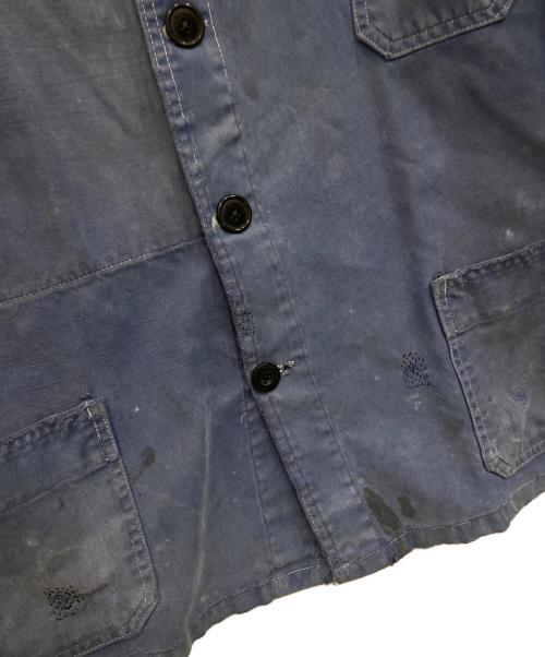 VINTAGE（ヴィンテージ）VINTAGE (ヴィンテージ) モールスキンジャケット ブルー サイズ:Fの古着・服飾アイテム