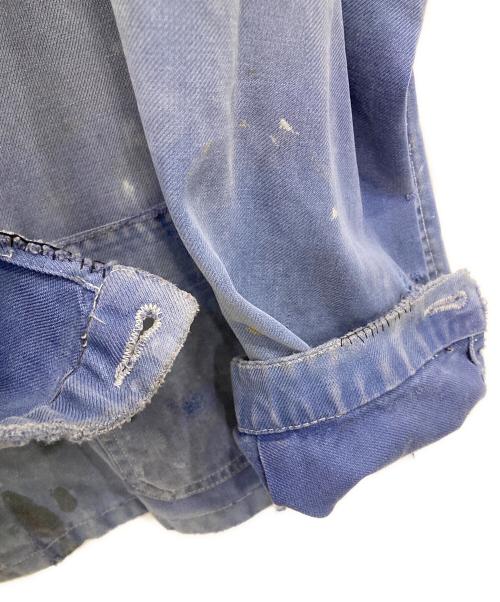 VINTAGE（ヴィンテージ）VINTAGE (ヴィンテージ) モールスキンジャケット ブルー サイズ:Fの古着・服飾アイテム