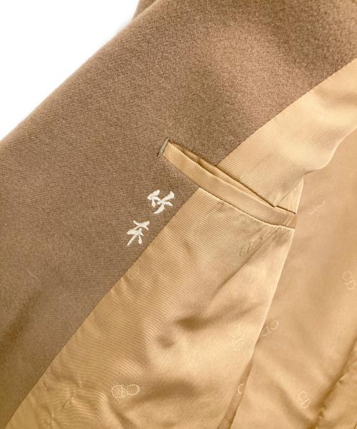 Christian Dior MONSIEUR（クリスチャンディオールムッシュ）Christian Dior MONSIEUR (クリスチャンディオールムッシュ) カシミヤ混コート ベージュ サイズ:Mの古着・服飾アイテム
