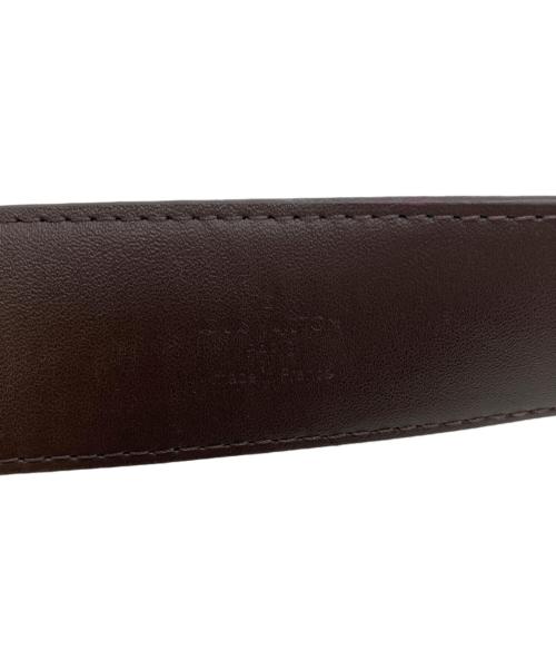 LOUIS VUITTON（ルイ ヴィトン）LOUIS VUITTON (ルイ ヴィトン) サンチュール・LV・イニシャルベルト ブラウン サイズ:36の古着・服飾アイテム