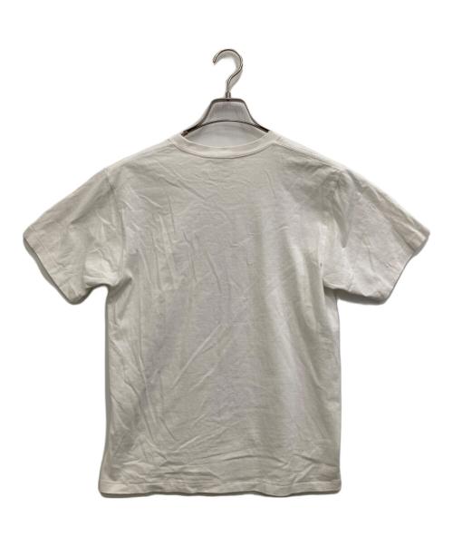 BAPE BY A BATHING APE（ベイプバイアベイシングエイプ）BAPE BY A BATHING APE (ベイプバイアベイシングエイプ) 半袖Tシャツ ホワイト サイズ:Mの古着・服飾アイテム