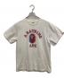 BAPE BY A BATHING APE（ベイプバイアベイシングエイプ）の古着「半袖Tシャツ」｜ホワイト