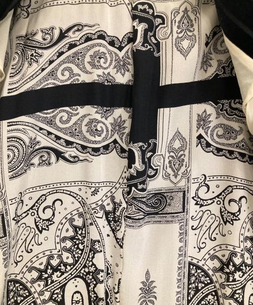 ETRO（エトロ）ETRO (エトロ) ストライプベロアテーラードジャケット ブラック サイズ:60の古着・服飾アイテム