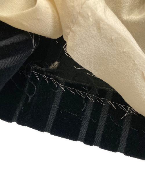 ETRO（エトロ）ETRO (エトロ) ストライプベロアテーラードジャケット ブラック サイズ:60の古着・服飾アイテム