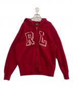 POLO JEANS CO.ポロジーンズカンパニー）の古着「裏起毛パーカー」｜レッド