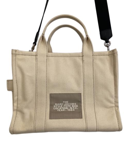 MARC JACOBS（マークジェイコブズ）MARC JACOBS (マークジェイコブズ) THE TOTE BAG 2wayバッグ アイボリーの古着・服飾アイテム