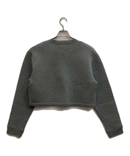 ALEXANDER WANG（アレキサンダー・ワン）ALEXANDER WANG (アレキサンダー・ワン) H&M (エイチアンドエム) クロップドスウェット グレー サイズ:Mの古着・服飾アイテム