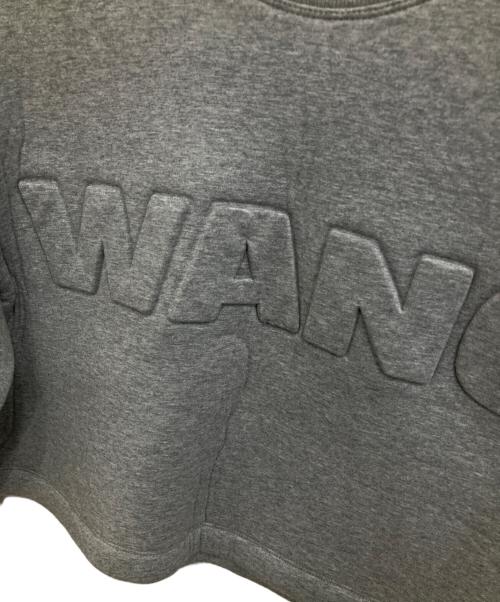 ALEXANDER WANG（アレキサンダー・ワン）ALEXANDER WANG (アレキサンダー・ワン) H&M (エイチアンドエム) クロップドスウェット グレー サイズ:Mの古着・服飾アイテム