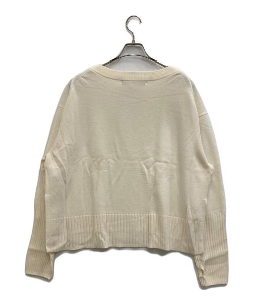 FRAMeWORK（フレームワーク）FRAMeWORK (フレームワーク) ウール混ニット ホワイト サイズ:F 未使用品の古着・服飾アイテム