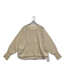 Spick and Span（スピックアンドスパン）の古着「ドルマンロングリブニット」｜アイボリー