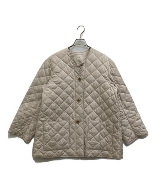 IENA（イエナ）IENA (イエナ) キルティングショートコート アイボリー サイズ:Mの古着・服飾アイテム