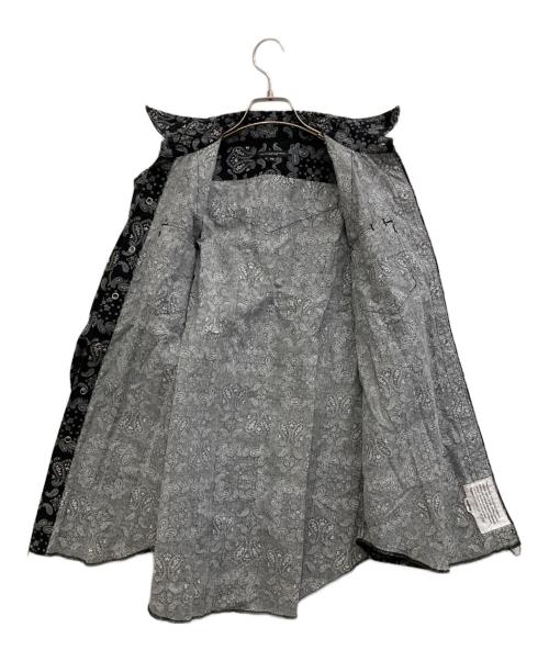 Engineered Garments（エンジニアド ガーメンツ）Engineered Garments (エンジニアドガーメンツ) ペイズリー柄 ブラック サイズ:XSの古着・服飾アイテム