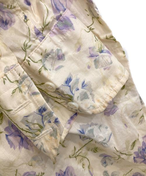 Paul Smith London（ポールスミスロンドン）Paul Smith London (ポールスミスロンドン) 花柄シャツ アイボリー サイズ:Mの古着・服飾アイテム
