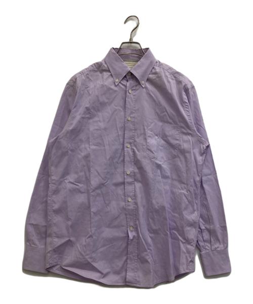 BRUNELLO CUCINELLI（ブルネロクチネリ）BRUNELLO CUCINELLI (ブルネロクチネリ) ボタンダウンシャツ パープル サイズ:Mの古着・服飾アイテム