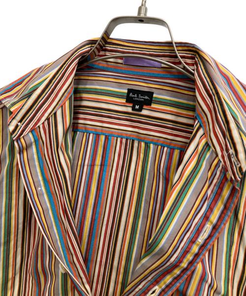 Paul Smith London（ポールスミスロンドン）Paul Smith London (ポールスミスロンドン) ストライプシャツ マルチカラー サイズ:Mの古着・服飾アイテム