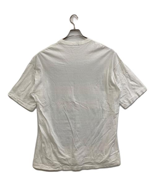 UNDERCOVER（アンダーカバー）UNDERCOVER (アンダーカバー) MEN AT WORK 1997 BIG TEE ホワイト サイズ:2の古着・服飾アイテム