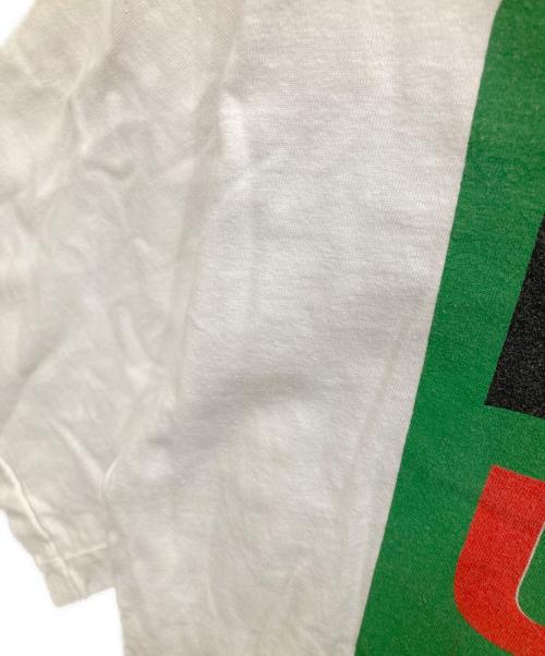 UNDERCOVER（アンダーカバー）UNDERCOVER (アンダーカバー) MEN AT WORK 1997 BIG TEE ホワイト サイズ:2の古着・服飾アイテム