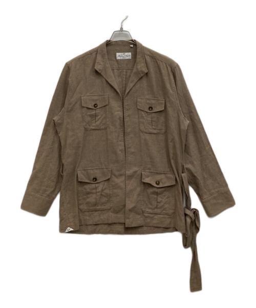 Massimo d’Augusto（マッシモダウグスト）Massimo d’Augusto (マッシモダウグスト) コットンシャツ ベージュ サイズ:Mの古着・服飾アイテム