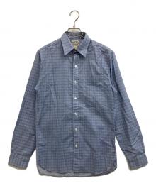 RRL（ダブルアールエル）の古着「チェックシャツ」｜スカイブルー
