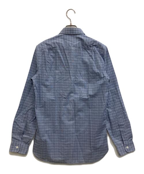 RRL（ダブルアールエル）RRL (ダブルアールエル) チェックシャツ スカイブルー サイズ:SIZE 14 1/2の古着・服飾アイテム