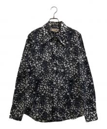 MARNI（マルニ）の古着「総柄シャツ」｜グレー