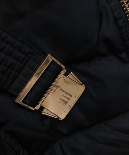 MICHAEL KORS（マイケル・コース）MICHAEL KORS (マイケル・コース) 中綿ロングコート ブラック サイズ:Sの古着・服飾アイテム