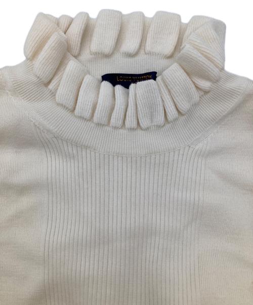 LOUIS VUITTON（ルイ ヴィトン）LOUIS VUITTON (ルイ ヴィトン) ウールニット アイボリー サイズ:XLの古着・服飾アイテム