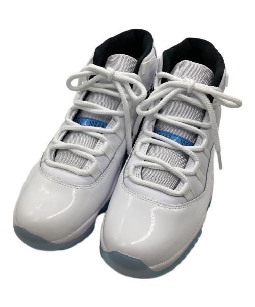 NIKE（ナイキ）NIKE (ナイキ) AIR JORDAN 11 RETRO ホワイト サイズ:27.5の古着・服飾アイテム