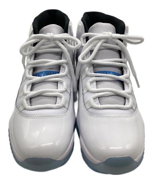 NIKE（ナイキ）NIKE (ナイキ) AIR JORDAN 11 RETRO ホワイト サイズ:27.5の古着・服飾アイテム