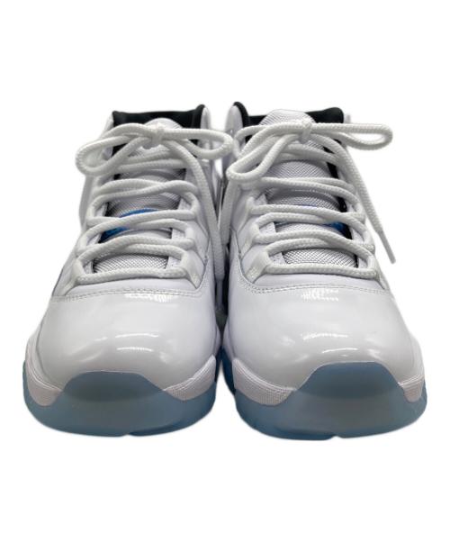 NIKE（ナイキ）NIKE (ナイキ) AIR JORDAN 11 RETRO ホワイト サイズ:27.5の古着・服飾アイテム