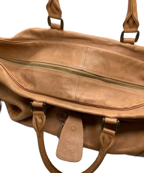 PORTER（ポーター）PORTER (ポーター) オールレザーボストンバッグ ブラウンの古着・服飾アイテム