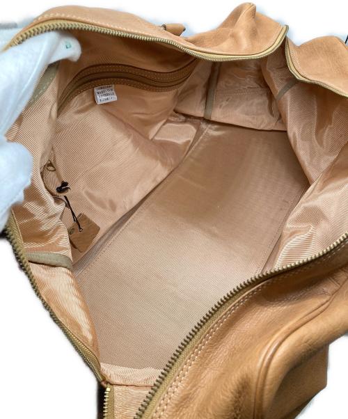 PORTER（ポーター）PORTER (ポーター) オールレザーボストンバッグ ブラウンの古着・服飾アイテム