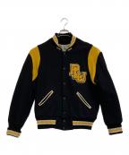 TM ATHLETICSティーエムアスレチックス）の古着「ウールスタジャン」｜ネイビー