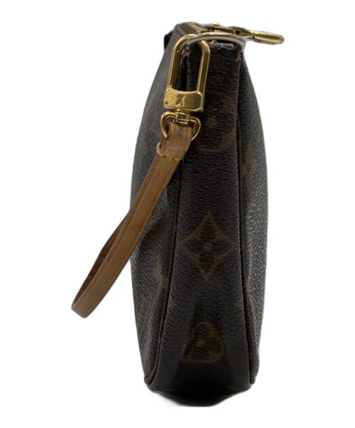 LOUIS VUITTON（ルイ ヴィトン）LOUIS VUITTON (ルイ ヴィトン) ハンドポーチ ブラウンの古着・服飾アイテム
