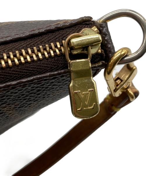 LOUIS VUITTON（ルイ ヴィトン）LOUIS VUITTON (ルイ ヴィトン) ハンドポーチ ブラウンの古着・服飾アイテム