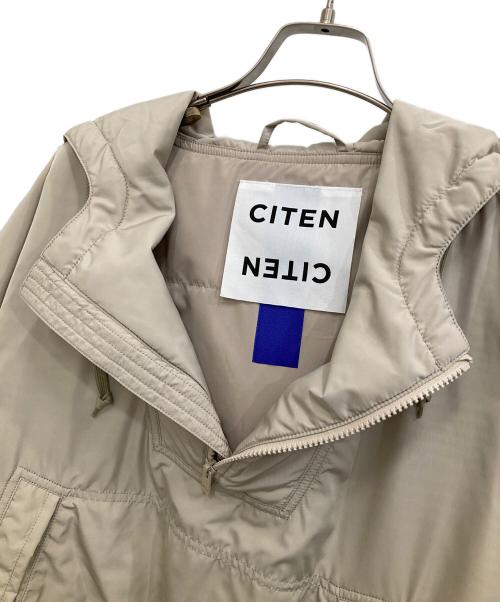 CITEN（シテン）CITEN (シテン) 中綿アノラックパーカ ベージュ サイズ:Lの古着・服飾アイテム