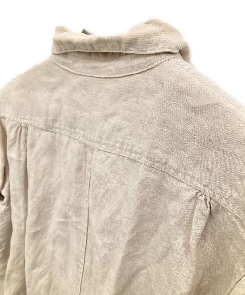 KAPITAL（キャピタル）KAPITAL (キャピタル) リネン燕尾シャツ アイボリー サイズ:XSの古着・服飾アイテム